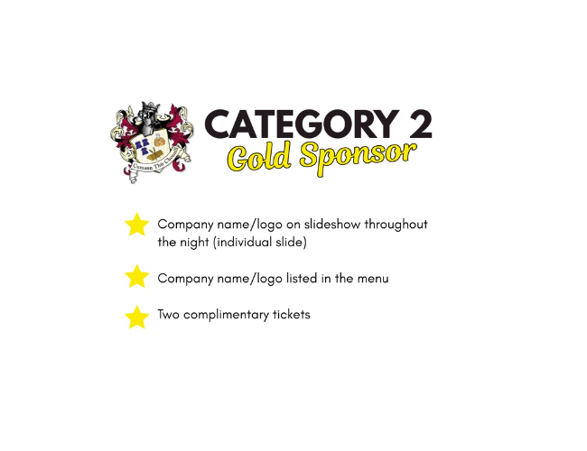 Gold Sponsorship Package